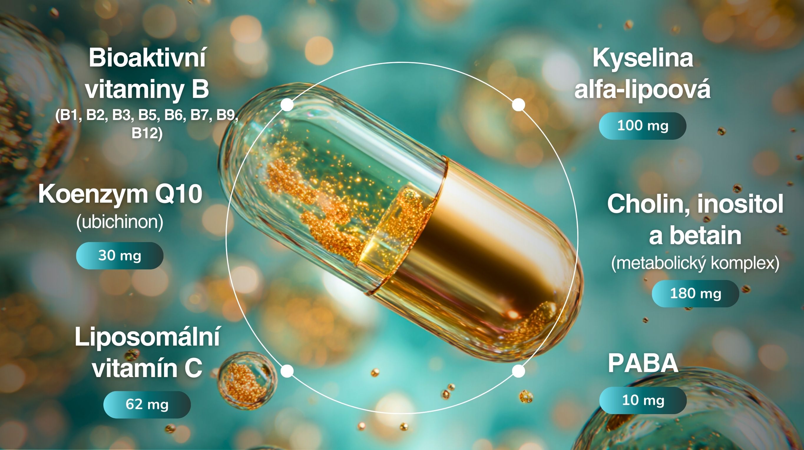 aktivní liposomální b-komplex profibio -9